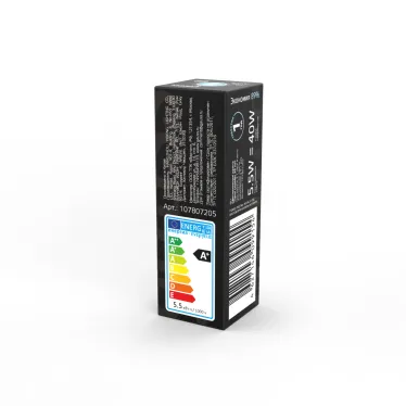 Лампа светодиодная Black LED G4 AC220-240V 5.5W 500lm 4100K Glass | 107807205 | Gauss