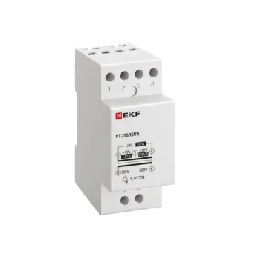 Трансформатор звонковый модульный BT-230В/12-12В 15ВА PROxima