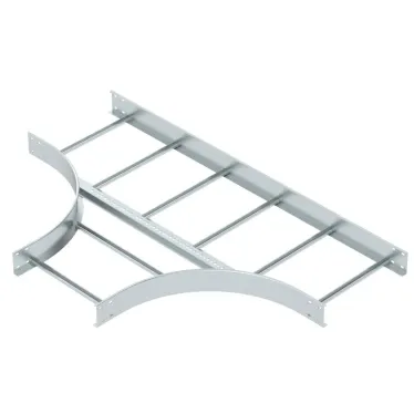 Т-образная секция лестничного лотка 110х500 мм R-500 мм