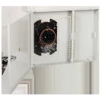 Кросс настенный укомплектованный LC (duplex) 16шт (OM3)