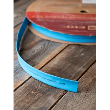 Термоусаживаемая трубка ТУТ нг 25/12,5 синяя рулон PROxima