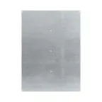 Монтажная панель для цельного навесного шкафа из фибергласа, металл, 800х600 мм