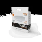 Лампа светодиодная LED 11 Вт 810 лм 3000К таблетка теплый GX53 AC 220В Elementary Gauss