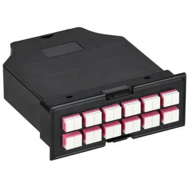 Модуль оптический для универсальной панели UP. OM4. 6xLC-Duplex