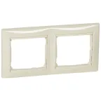 VALENA Рамка 2 поста горизонтальная слоновая кость