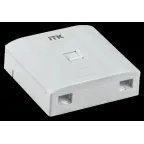 Розетка мультимедиа настенная 2 порта SC/LC и 1 порт KJ