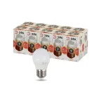 Лампа светодиодная LED P45-9W-827-E27 (диод, шар, 9Вт, тепл, E27 (10/100/3600)