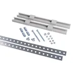 Комплект крепления металлокорпуса к столбу