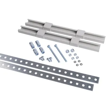 Комплект крепления металлокорпуса к столбу