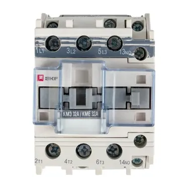 Пускатель магнитный КМЭ 32А катушка управления 220В малогабаритный 1NC