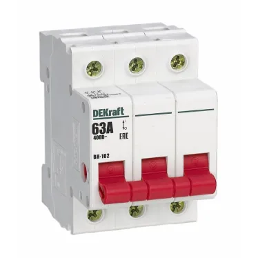 Выключатель нагрузки 3п ВН-102 63А