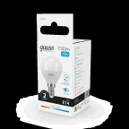 Лампа светодиодная LED 10 Вт 730 лм 4100К шар P45 нейтральный E14 AC 220В Elementary Gauss