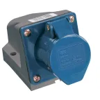 Розетка кабельная 32А 2Р+E IР44 на поверхность 250В 123