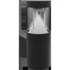 Светильник светодиодный уличный настенный ДБУ KAMPI LED 30 black 35Вт 4000К IP66 | 1604000010 | Световые Технологии