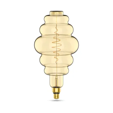 Лампа светодиодная LED Filament Honeycomb E27 8.5W Amber 660lm 2000K 1/2 | 161802105 | Gauss