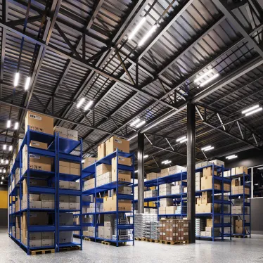 Светильник промышленный линейный ДСП 36 Вт 3600 лм 4000К AC 220В IP65 1200х58х60мм ССП-176 матовый Elementary Gauss