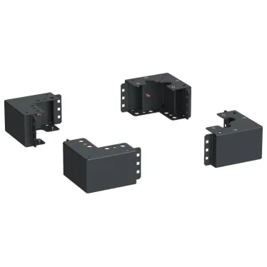 Уголок цоколя h-100мм чер. LINEA S (4шт/компл)