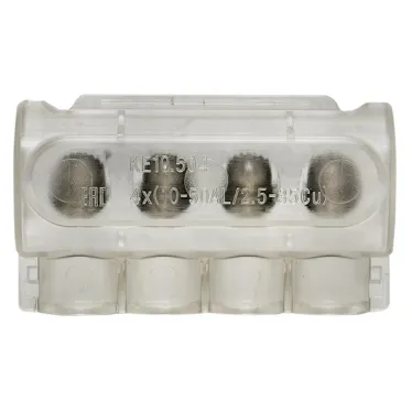 Клеммник для сетей уличного освещения KE10.504 Al 4x10-50 мм / Cu 2.5-35 мм EKF