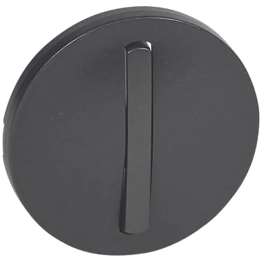 Celiane Лицевая панель выключателя/переключателя однополюсного 067001/02/31/32 с тонкой клавишей графит