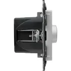 Valena LIFE Термостат для теплых полов с датчиком 16А 250В С лицевой панелью Винтовые зажимы Алюминий