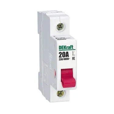 Выключатель нагрузки 1п ВН-102 1п 20А