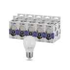 Лампа светодиодная LED P45-9W-860-E27 (диод, шар, 9Вт, хол, E27 (10/100/3000)