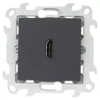 Коннектор HDMI 1.4, графит