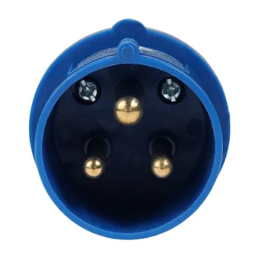 Вилка 013-16А-6h-220AC-2P+PE-IP44