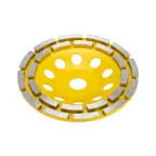 Чашка алмазная шлифовальная, двухрядная, 150х22,2мм