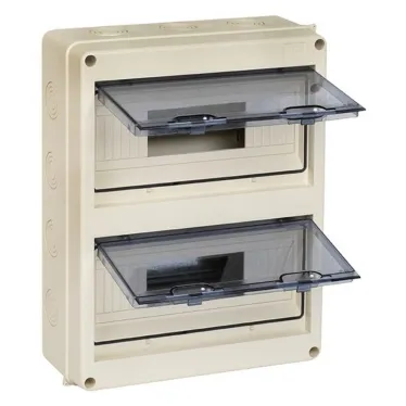 Щит распределительный навесной ЩРн-П-24 IP65 пластиковый 354х272х109