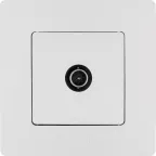 ETIKA Розетка телевизионная TV Звезда белая