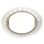 Светильник встраиваемый со светодиодной подсветкой DK LD51 CH/SHSL GX53 хром серебро