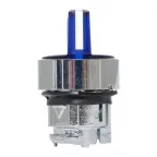 Механизм переключателя исполнительный ХB4 синий на 2 положения с фиксацией без подсветки с короткой ручкой PROxima