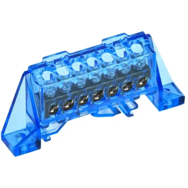 TEKFOR Шина N ноль в комбинированном DIN-изоляторе Стойка 6х9-7-С IEK