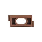 Крепеж-клипса под темное дерево d16мм Plast PROxima (10шт)