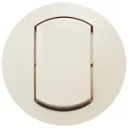 Celiane Лицевая панель одноклавишного переключателя на 2 направления 067001 IP44 слоновая кость