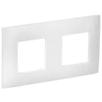 SKANDY Рамка 2-местная SK-F02W арктический белый IEK