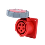 Розетка для скрытой проводки 3Р+РЕ+N 16А 380В IP67 РЩ-103