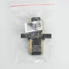 Коннектор прямой черный для встраиваемого шинопровода