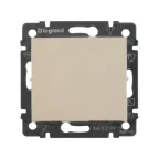 VALENA Переключатель одноклавишный в рамку слоновая кость