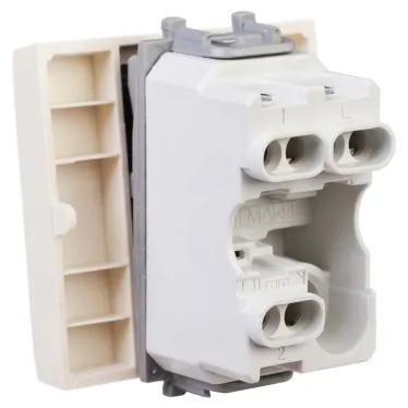 Avanti Переключатель ''Ванильная дымка'', 16A, 2 модульный