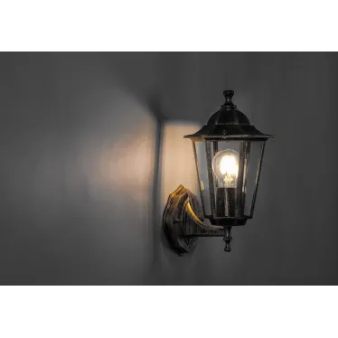 Светильник НБУ-60w вверх Е27 IP44 черное золото