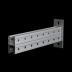 Страт-консоль двойная усиленная 41х41 L300 s:2,5 мм (тройная перфорация)