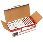 Клемма JXB- 4мм.кв красная