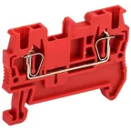 Клемма пружинная КПИ 2в-1,5 17,5А красный