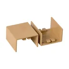 Соединитель (25х16) (4 шт) Plast PROxima под светлое дерево