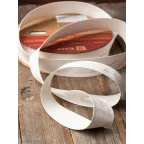 Трубка термоусаживаемая ТУТ нг 50/25 белая рулон PROxima