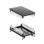 Крыша основание преперфорированные IT-CQE 600x1000, RAL9005