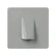 Кабельный выход с зажимом для кабеля, S27, серый