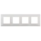 Рамка на 4 поста, Эра Elegance, белый, 14-5004-01